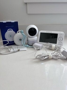 VTECH Baby Camera Monitor Model VM5263 Night Light Color Options & Sound Machine
